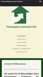 Mobile Screenshot of planungsbuero-hentschel.de